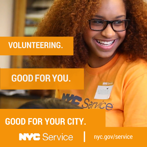 Logo for Celebrate Volunteerism in NYC